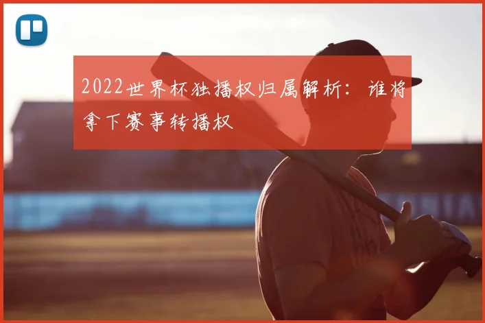 2022世界杯独播权归属解析:谁将拿下赛事转播权